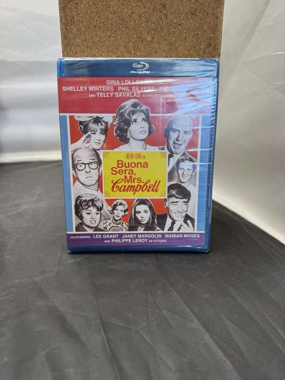 Buona Sera, Mrs. Campbell Blu-ray 1968 OOP Kino Lorber Gina Lollobrigida New